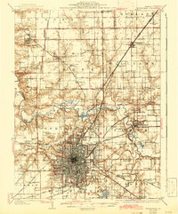 Springfield 1930 topographic map thumbnail