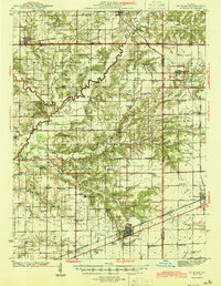 St. Elmo 1945 topographic map thumbnail