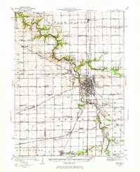 Streator 1925 topographic map thumbnail