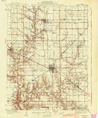 Sullivan 1940 topographic map preview