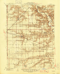 Tallula 1909 topographic map preview