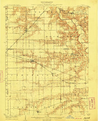 Tallula 1909 topographic map thumbnail