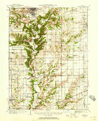 Toledo 1933 topographic map preview