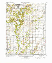 Toledo 1933 topographic map thumbnail