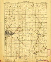 Urbana 1906 topographic map thumbnail
