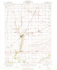 Villa Grove 1956 topographic map thumbnail
