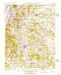 Waterloo 1910 topographic map preview