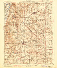 Waterloo 1913 topographic map preview