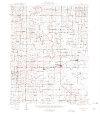 Wayne City 1947 topographic map preview