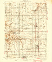 Wenona 1939 topographic map thumbnail