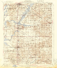 West Frankfort 1909 topographic map thumbnail