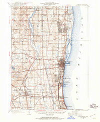 Waukegan 1906 topographic map thumbnail