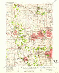 Wheaton 1954 topographic map preview