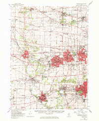 Wheaton 1954 topographic map preview