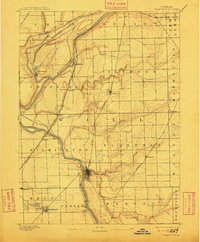 Wilmington 1892 topographic map thumbnail