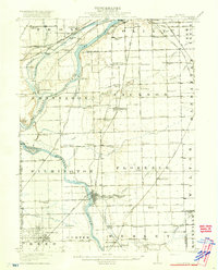 Wilmington 1918 topographic map thumbnail