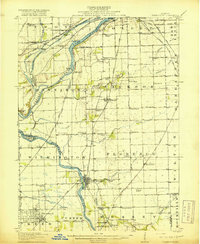 Wilmington 1918 topographic map thumbnail