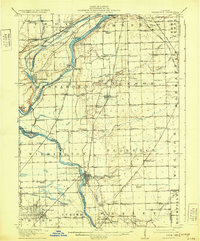 Wilmington 1918 topographic map thumbnail