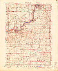 Yorkville 1925 topographic map thumbnail