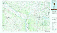 Carbondale 1984 topographic map thumbnail