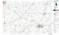 Champaign topographic map thumbnail