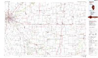 Decatur 1985 topographic map thumbnail
