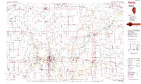 Danville 1984 topographic map thumbnail