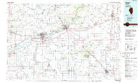 Dixon topographic map thumbnail