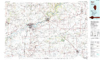 Dixon 1985 topographic map thumbnail