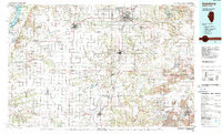 Galesburg topographic map thumbnail