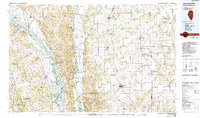 Jerseyville 1985 topographic map thumbnail