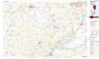 Macomb 1985 topographic map preview