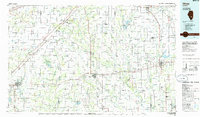 Olney 1986 topographic map thumbnail