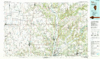 Paris 1986 topographic map preview