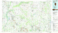 Pinckneyville 1985 topographic map thumbnail