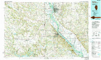 Quincy 1986 topographic map thumbnail