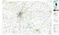 Springfield 1985 topographic map thumbnail