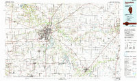Springfield 1985 topographic map thumbnail