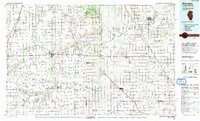 Watseka 1990 topographic map thumbnail