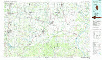 West Frankfort 1984 topographic map thumbnail