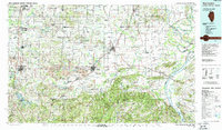 West Frankfort 1987 topographic map thumbnail