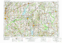 Belleville 1958 topographic map thumbnail