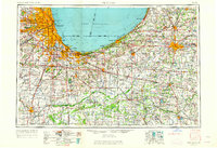 Chicago 1953 topographic map thumbnail