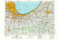 Chicago 1953 topographic map thumbnail