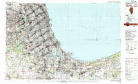 Chicago topographic map thumbnail