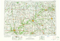 Danville 1953 topographic map thumbnail