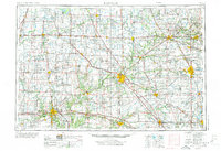 Danville 1953 topographic map thumbnail