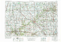 Danville 1953 topographic map thumbnail