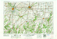 Decatur 1961 topographic map thumbnail