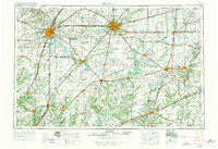 Decatur 1958 topographic map thumbnail